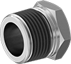 Low-Pressure Galvanized Steel Threaded Pipe Fittings with Sealant