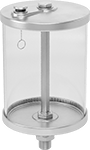 Image of Product. Front orientation. Oil Reservoirs. Oil Reservoirs, 140° F Maximum Temperature.