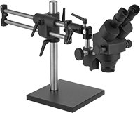 Image of Product. Front orientation. Microscopes. Adjustable-Arm Benchtop Microscopes.