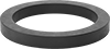 Square-Profile Chemical-Resistant Viton® Fluoroelastomer O-Rings
