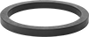 Square-Profile Chemical-Resistant Viton® Fluoroelastomer O-Rings