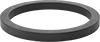 Square-Profile Chemical-Resistant Viton® Fluoroelastomer O-Rings