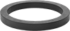 Square-Profile Chemical-Resistant Viton® Fluoroelastomer O-Rings