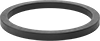 Square-Profile Chemical-Resistant Viton® Fluoroelastomer O-Rings