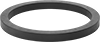 Square-Profile Chemical-Resistant Viton® Fluoroelastomer O-Rings