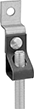 Image of ProductInUse. Front orientation. Threaded Rod Mounts. Style D.