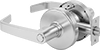 High-Traffic Button-Locking Door Handles