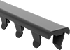 Flexible Stainless Steel Edge Trim with Cushion