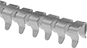 Image of Product. Front orientation. Edge Trim. Flexible Stainless Steel Edge Trim.