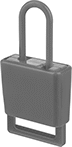 Image of Product. Style B. Front orientation. Lockouts. Nonconductive Lockout Hasps, Lockout Hasp, Style B.
