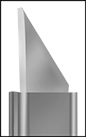 Image of Specification. Front orientation. Contains Border. Without Offset Bolt. Spring-Loaded Slide-Bolt Latches.