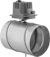 Image of Product. Front orientation. Duct Airflow Dampers. Automatic Airflow Dampers.