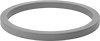 Square-Profile High-Temperature Silicone O-Rings