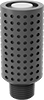 Clog-Indicating High-Noise-Reducing Mufflers