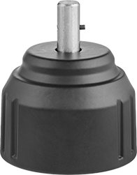 Image of Product. Front orientation. Contact Mode Adapter for High-Accuracy Contact/Noncontact Tachometer.