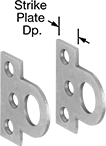 Image of Product. Front orientation. Contains Annotated. Padlockable Eyes. Edge-Mount Padlockable Eyes.