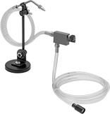 Image of System. A (Shown with Magnetic Base). Front orientation. Coolant Dispensers. Mist Coolant Dispensers , Style A.