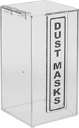 Image of Product. Front orientation. Face Mask Dispensers. Dust Face Mask Dispensers.
