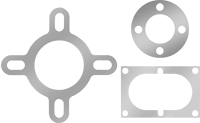 Image of Product. Front orientation. Shims. Sold Individually, Made-to-Order.