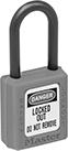 Image of Product. Front orientation. Padlocks. Choose-a-Color Lockout Padlocks with Labels.