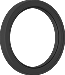 Image of Product. Side 2. Back orientation. Shaft Seals. Bore-Sealing Spring-Loaded Rotary Shaft Seals with Wiper Lip.