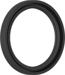 Image of Product. Side 1. Front orientation. Shaft Seals. Bore-Sealing Spring-Loaded Rotary Shaft Seals with Wiper Lip.