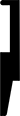 Image of Product. Style 5 (Side View). Front orientation. Panel Hanging Brackets. Cut-to-Size Lift-Off Panel Hanging Brackets, Style 5.