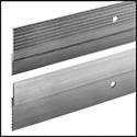 Image of ProductInUse. Two Cut Pieces Shown As One Bracket. Front orientation. Contains Border. Panel Hanging Brackets. Cut-to-Size Lift-Off Panel Hanging Brackets.