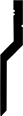 Image of Product. Style 1 (Side View). Front orientation. Panel Hanging Brackets. Cut-to-Size Lift-Off Panel Hanging Brackets, Style 1.