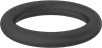 Image of Product. Front orientation. O-Rings. Chemical-Resistant Mil. Spec. Viton® Fluoroelastomer O-Rings for Straight-Thread Connections.