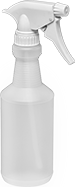 Image of Product. Front orientation. Spray Bottles. Spray Bottles, Style B.