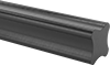 X-Profile Chemical-Resistant Viton® Fluoroelastomer Cord Stock