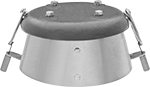 Image of Product. Front orientation. Flame Arresters. Arresters for Flammable Vapors.