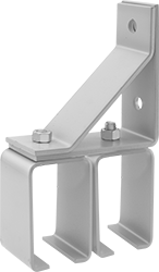 Image of Product. Front orientation. Door Tracks and Fittings. Roller Tracks for Doors, Wall-Mount Brackets, Double-Track-Support Brackets.
