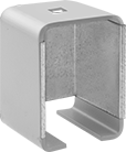Image of Product. Front orientation. Door Tracks and Fittings. Roller Tracks for Doors, Brackets, Ceiling Mount, Caps, Support Brackets.