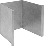 Image of Product. Front orientation. Door Tracks and Fittings. Roller Tracks for Doors, Caps, Wall Mount.