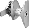 Tamper-Resistant T-Handle Master Keyed Cam Locks