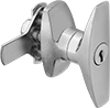Tamper-Resistant T-Handle Keyed Cam Locks
