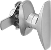 Tamper-Resistant T-Handle Cam Latches