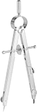 Image of Product. Thumb-Wheel. Front orientation. Layout Compasses. Drafting Compasses, Thumb-Wheel Adjustment, Scribing Point, Lead.