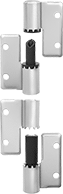 Image of Product. Front orientation. Hinges. Toilet Partition Hinges.
