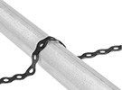 Image of ProductInUse. Front orientation. Routing Clamps. Cut-to-Length Routing Clamps.
