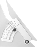 Image of Product. Front orientation. Straightedge/Protractors. Triangle Straightedge/Protractors.