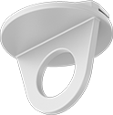Image of Product. Front orientation. Ceiling Tile Hangers. Style N.