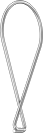 Image of Product. Front orientation. Ceiling Tile Hangers. Style M.