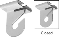 Image of Product. Front orientation. Contains Annotated, Inset. Ceiling Tile Hangers. Style A.