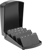 Image of Product. Front orientation. Card Organizers. Business Card Organizers, Tray Organizers with Cover.