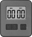 Image of Product. Front orientation. Timers. Digital Timers, Style A.