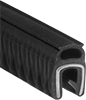 Oil-Resistant Rubber Push-On Edge Seals with Bulb on Top