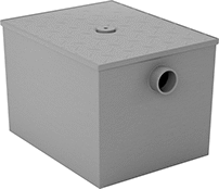 Image of Product. Front orientation. Grease Traps. Steel.